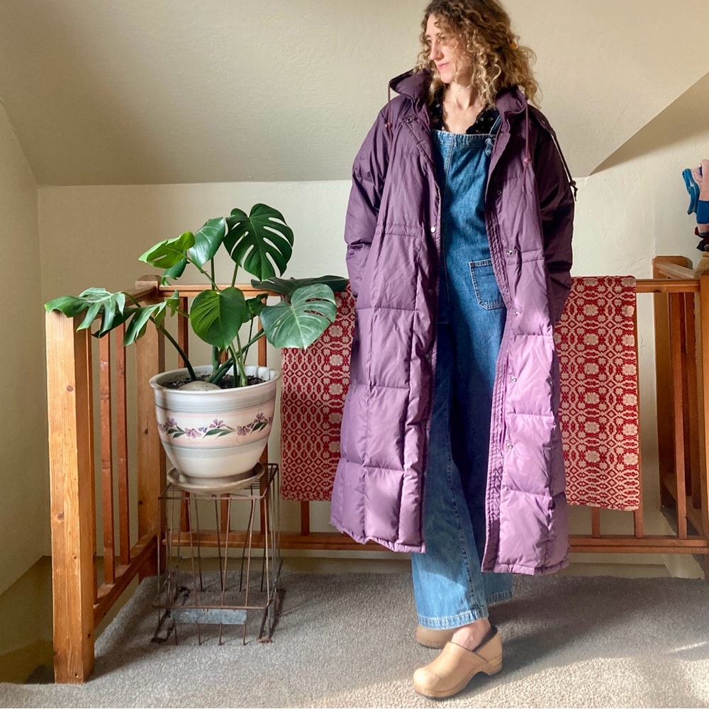 SOLD❤️ Vintage Eddie Bauer Full Length Puffer Coat
